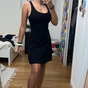 black dress